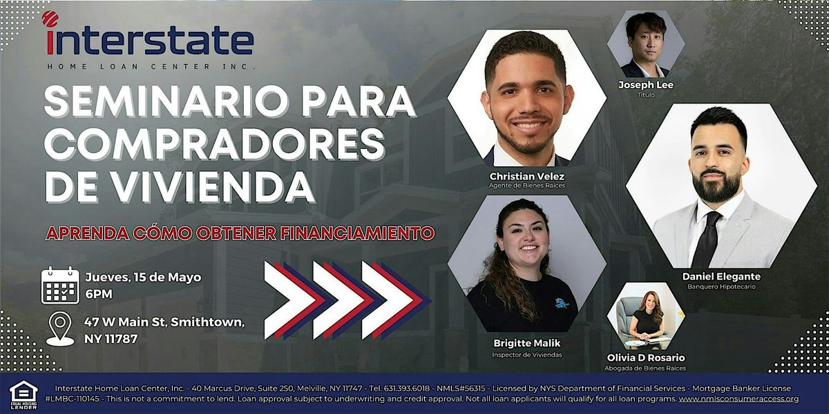 Compradores de Vivienda, 15 May | Event in Smithtown | AllEvents