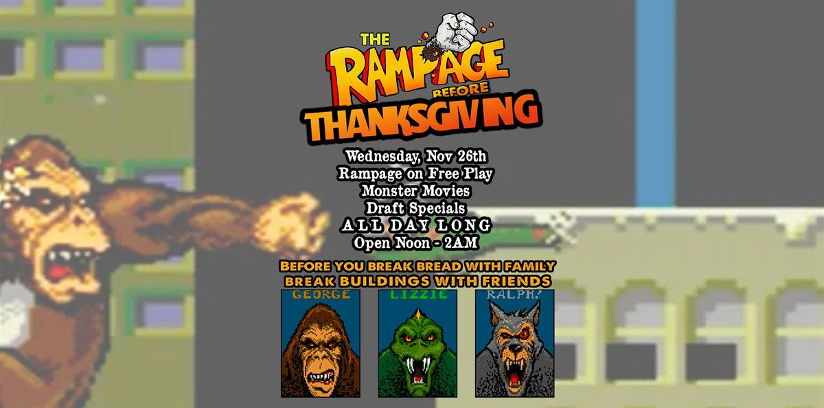 The Rampage before Thanksgiving | Event in Jacksonville | AllEvents