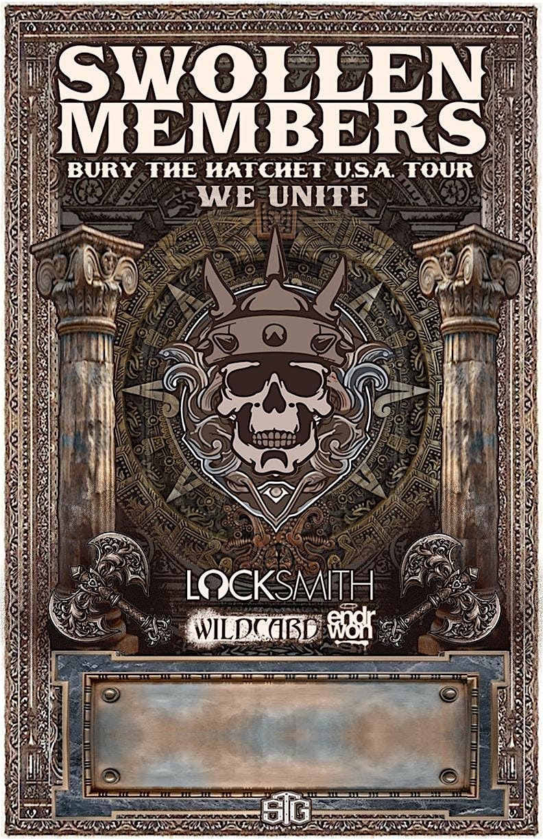 Swollen Members / Locksmith / WildCard / Endwron / Same Flame / Ill Methods, 24 August | Event in Farmington