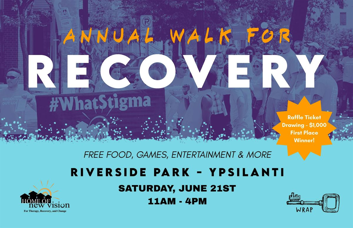 9th Annual Recovery Walk, 21 June | Event in Ypsilanti | AllEvents