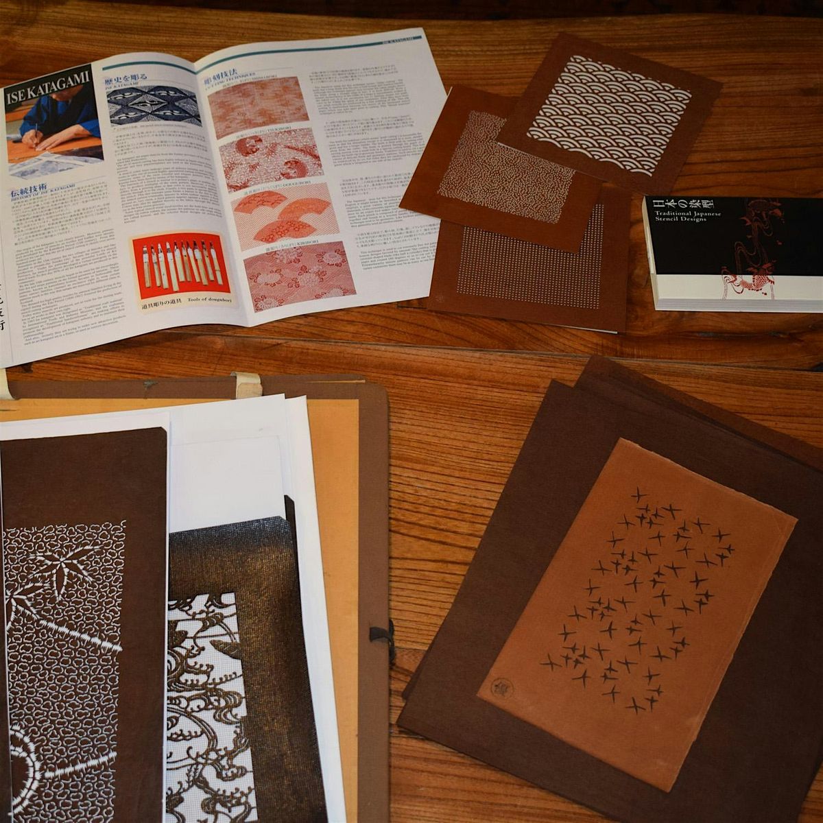 Katagami stencilling with  indigo in Artist's studio, 8 March | Event in Enfield | AllEvents