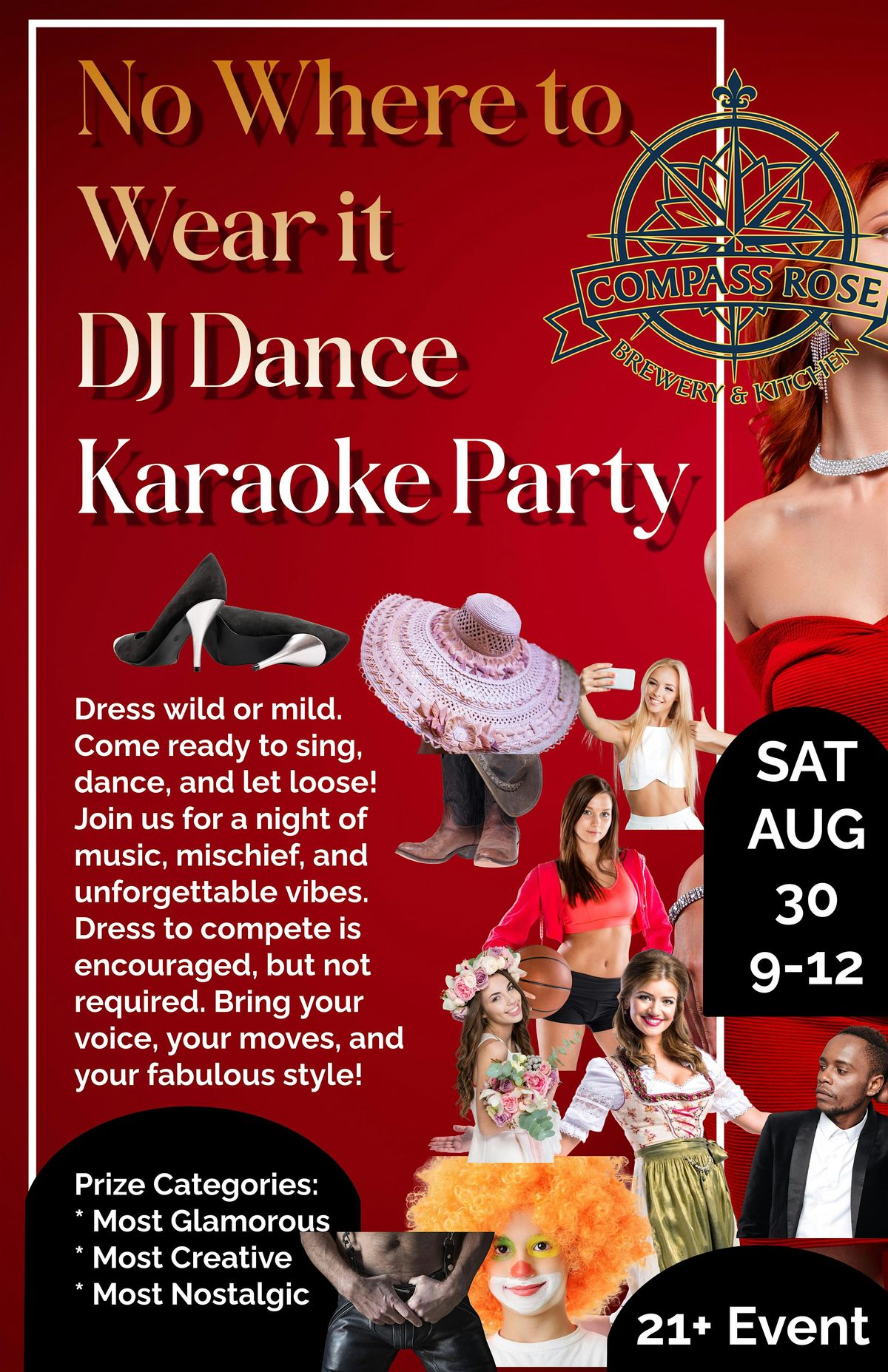 No Where to Wear It - DJ Dance and Karaoke, 30 August | Event in Raleigh | AllEvents