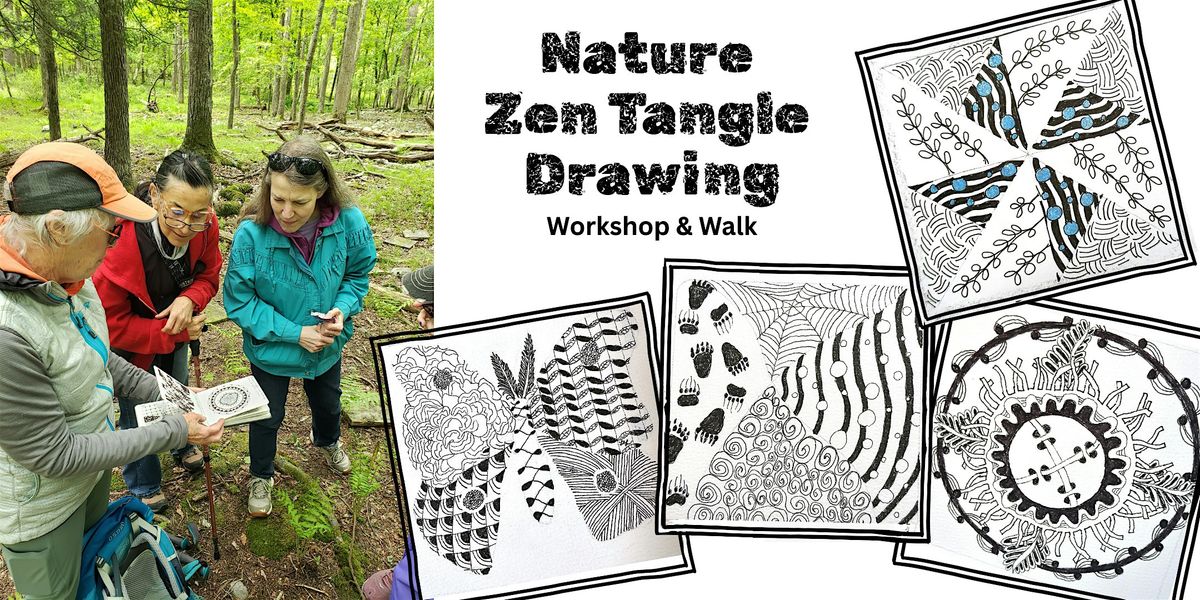 Nature Zen Tangle Drawing Workshop and Walk, 22 August | Event in Layton | AllEvents