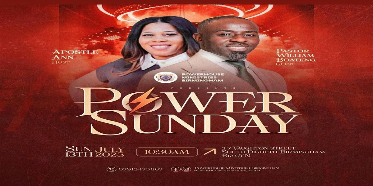 Power Sunday, 13 July | Event in Birmingham | AllEvents