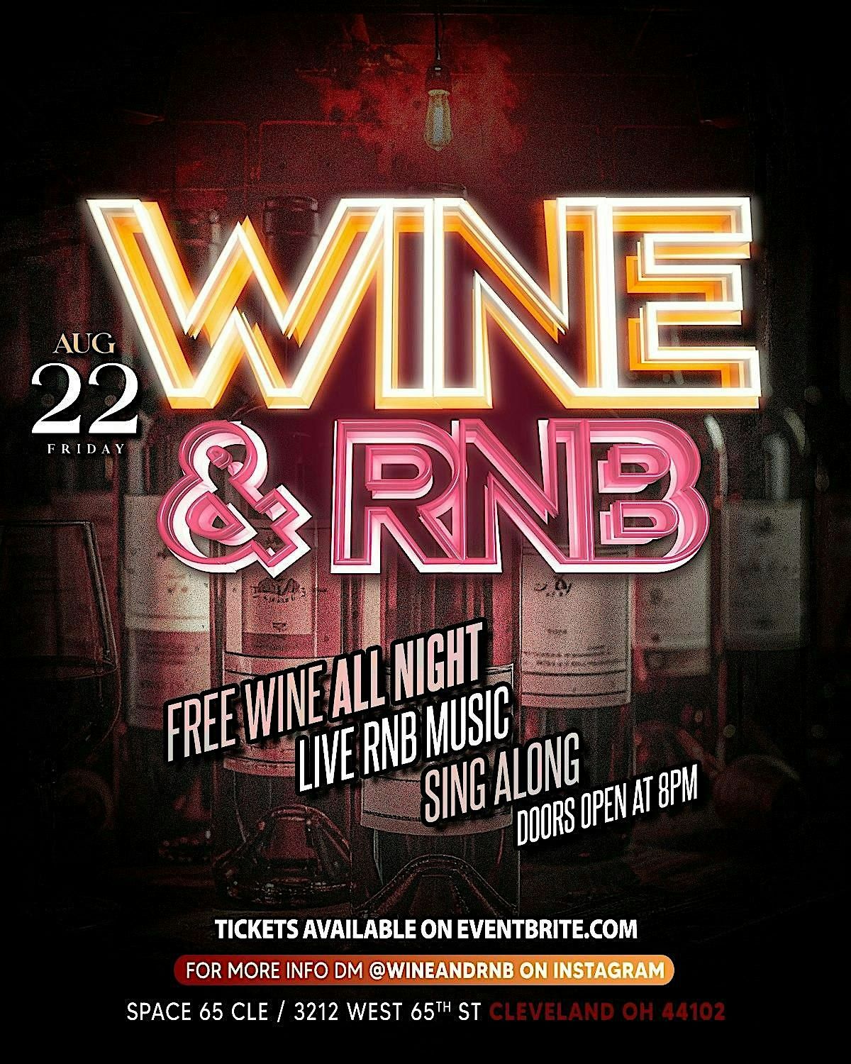 WINE & RNB, 22 August | Event in Cleveland | AllEvents
