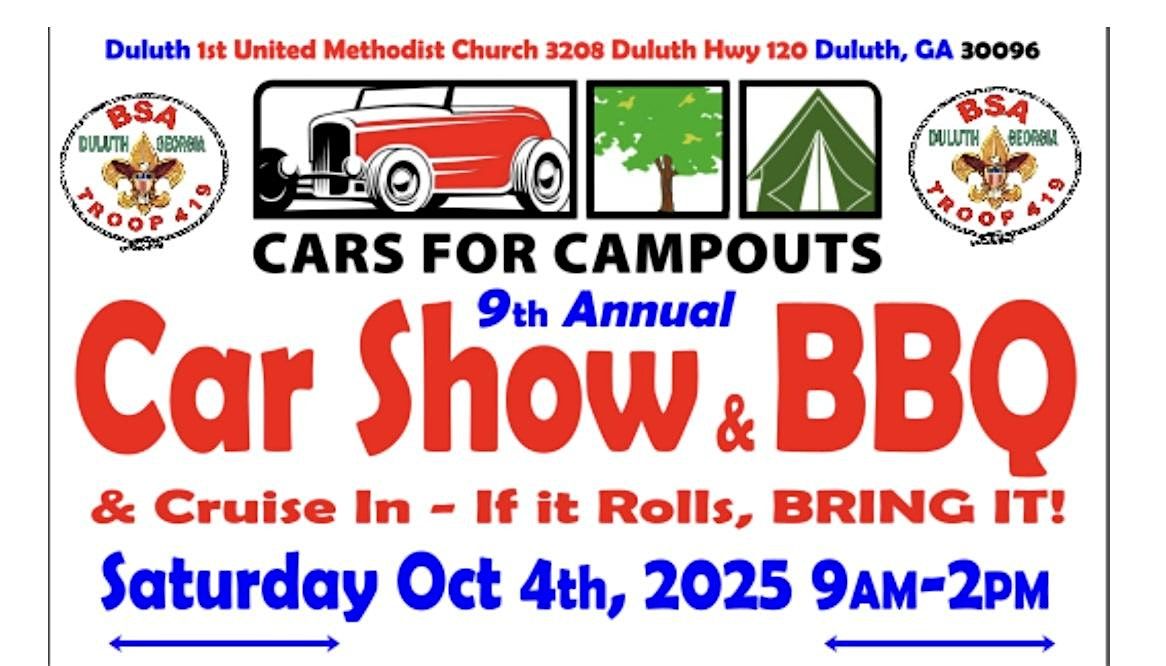 BSA 419 Cars For Campout and BBQ, 4 October | Event in Duluth | AllEvents