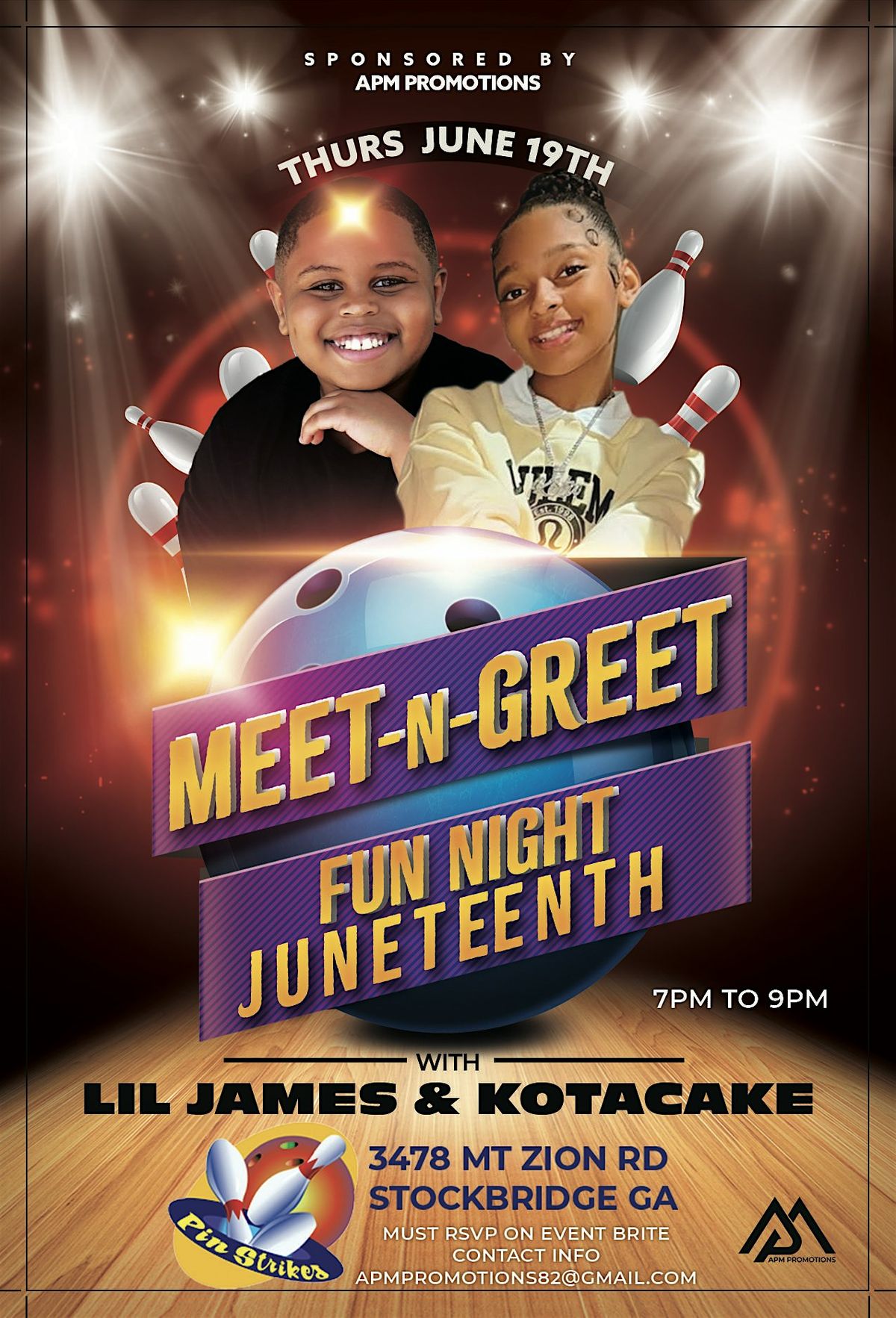 JUNETEENTH MEET N GREET WITH LIL JAMES TUCKER AND GUEST, 19 June | Event in Stockbridge | AllEvents