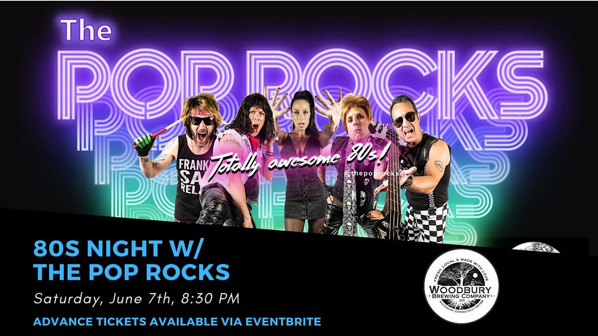 80s Night with The Pop Rocks at the Woodbury Brewing Company, 7 June | Event in Woodbury | AllEvents