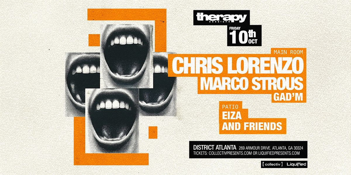 CHRIS LORENZO  | Friday October 10th 2025  | District Atlanta, 10 October | Event in Atlanta | AllEvents