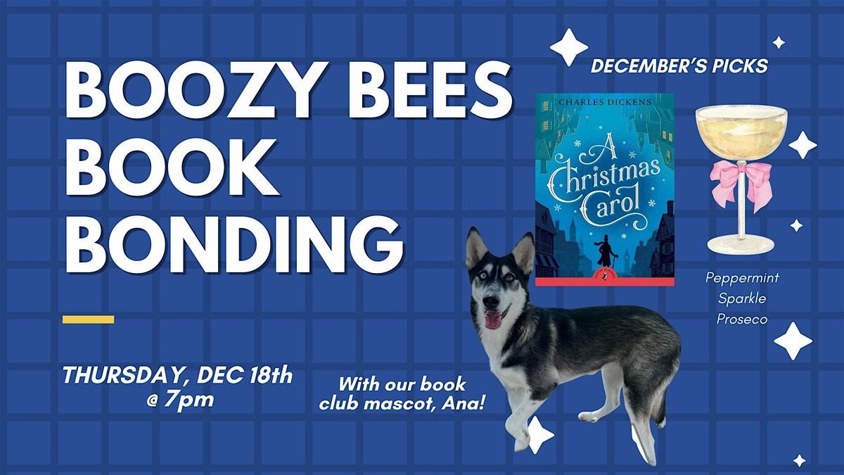 Boozy Bees Book Club for December!, 18 December | Event in Hollister | AllEvents