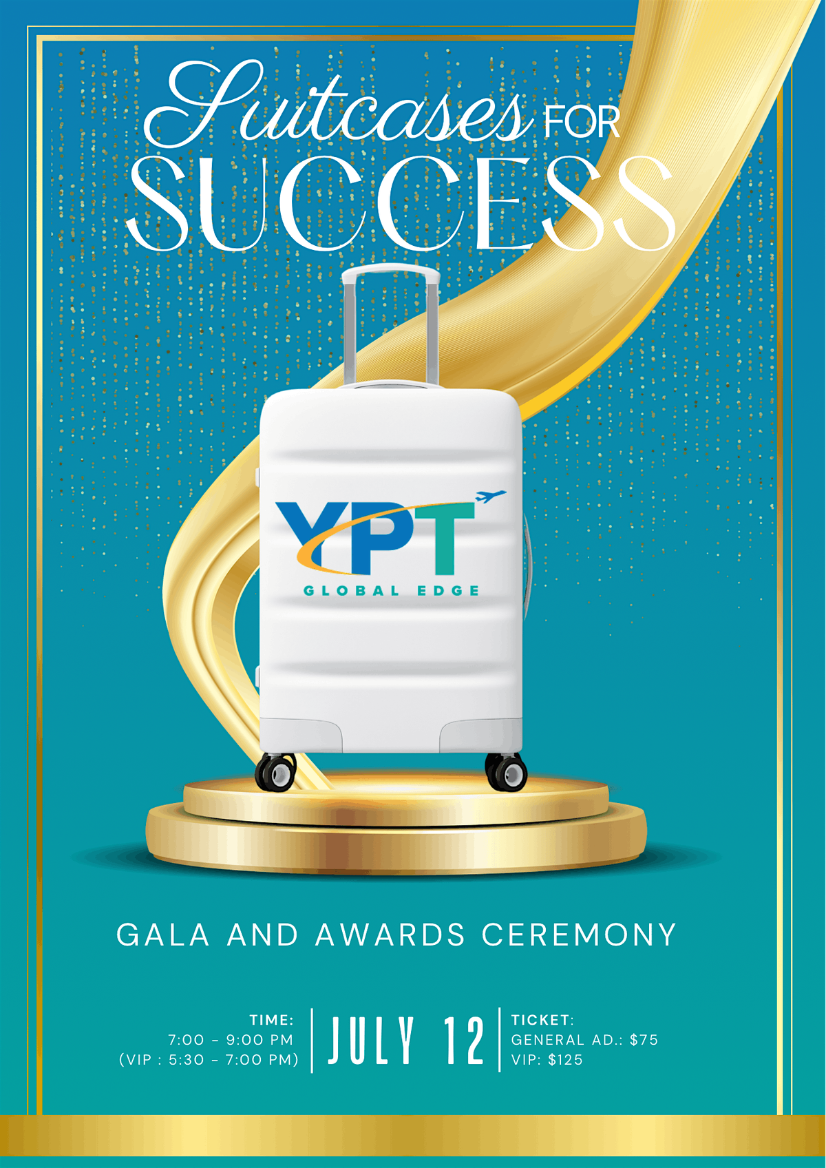 Suitcases for Success Gala & Awards Ceremony Hosted by YPT Global Edge, 12 July | Event in Detroit | AllEvents