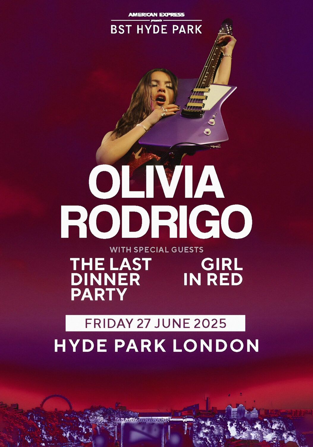 British Summer Time with Olivia Rodrigo at Hyde Park, 27 June | Event in London | AllEvents