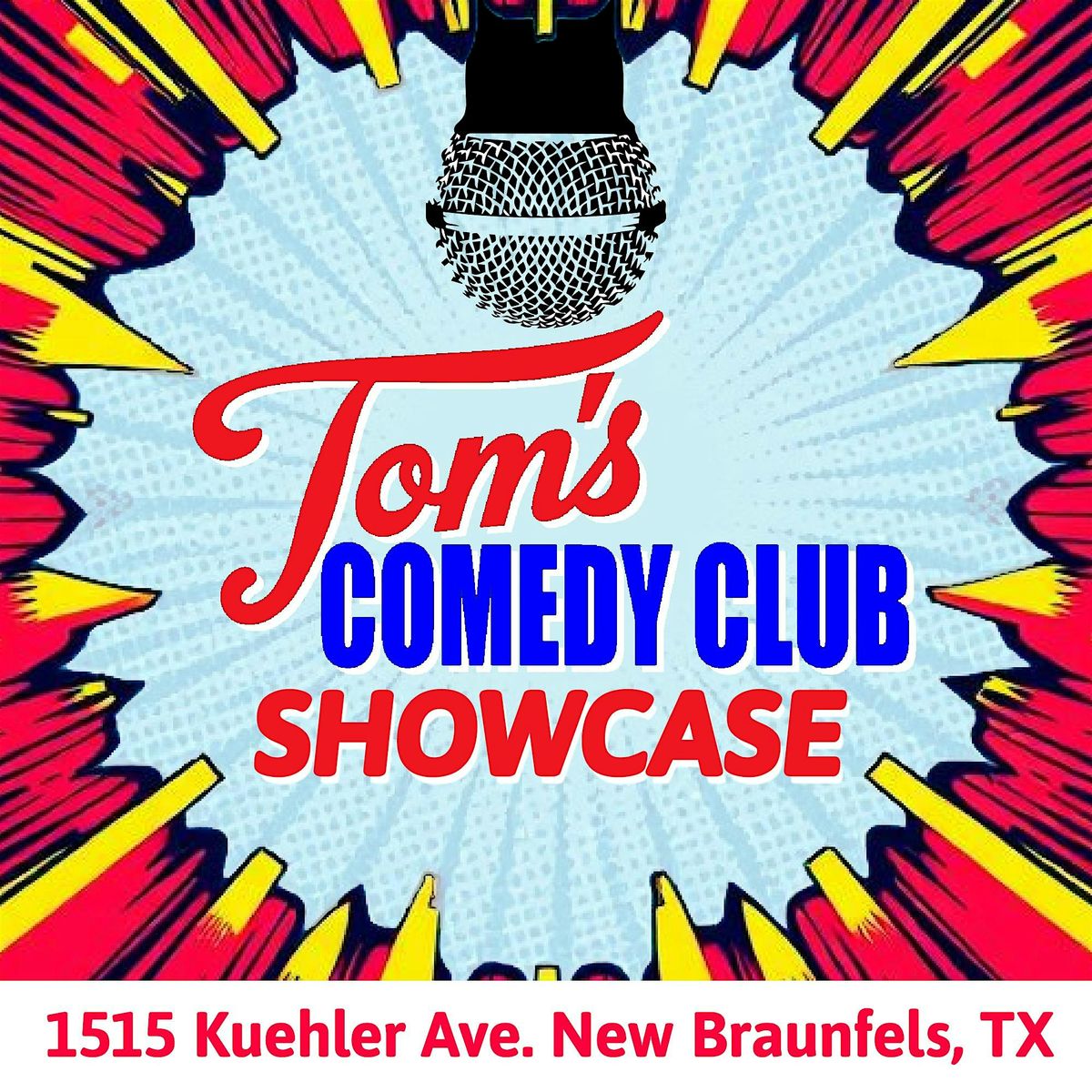 June 7th Comedy Showcase, 7 June | Event in New Braunfels | AllEvents