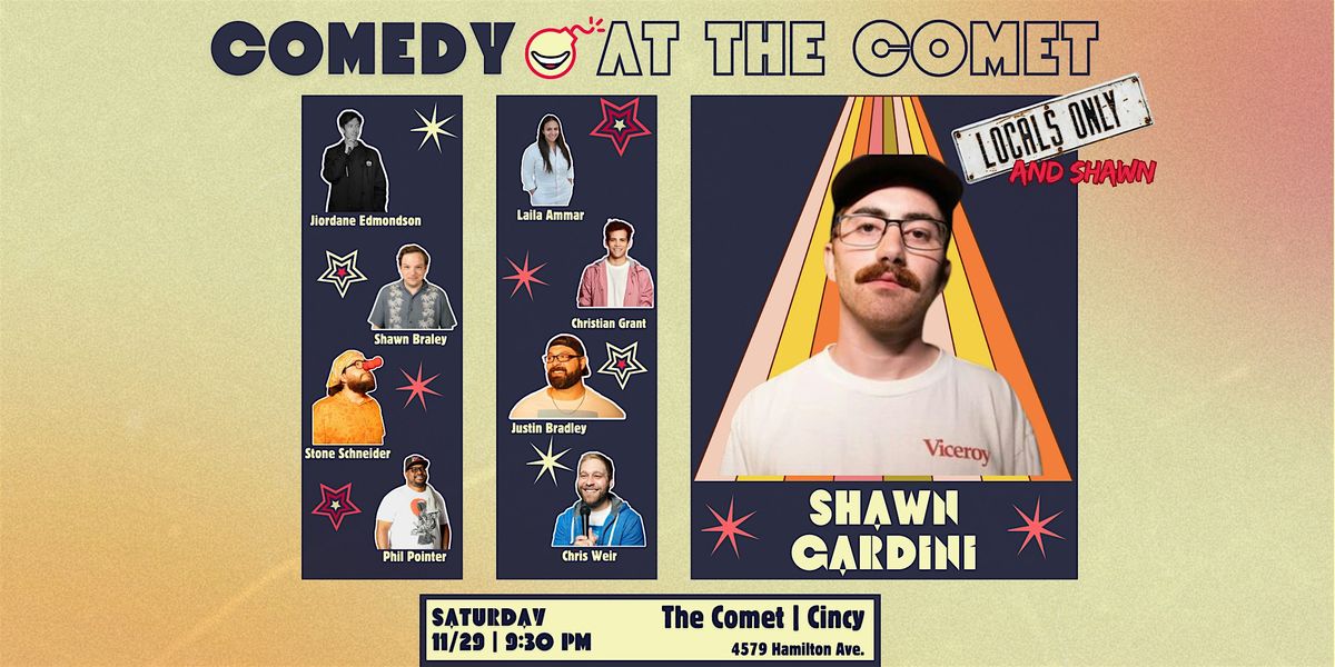 Comedy At The Comet | LOCALS ONLY SHOWCASE (Late Show), 11 November | Event in Cincinnati | AllEvents