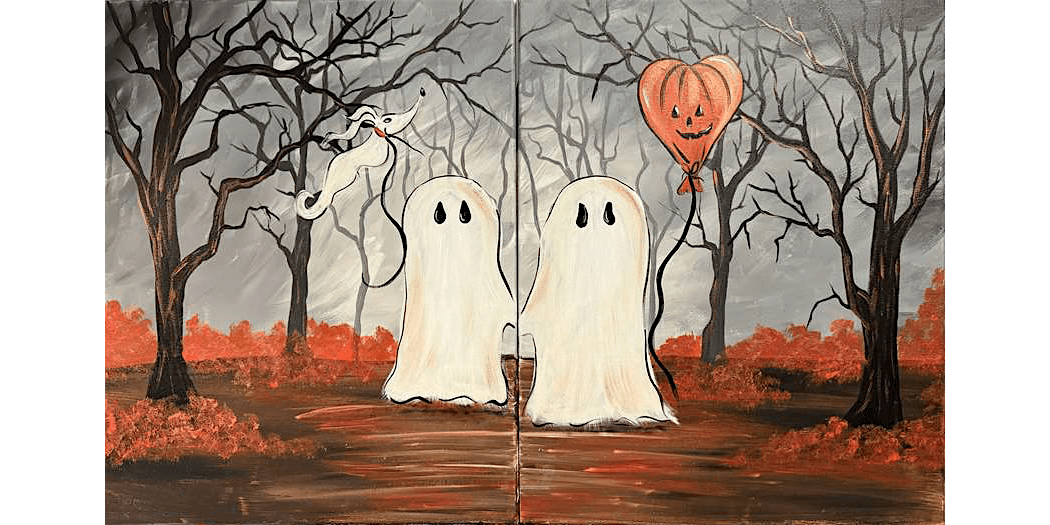 Strolling with My Boo - Paint and Sip in Boston | Classpop!™, 11 October | Event in Lexington | AllEvents