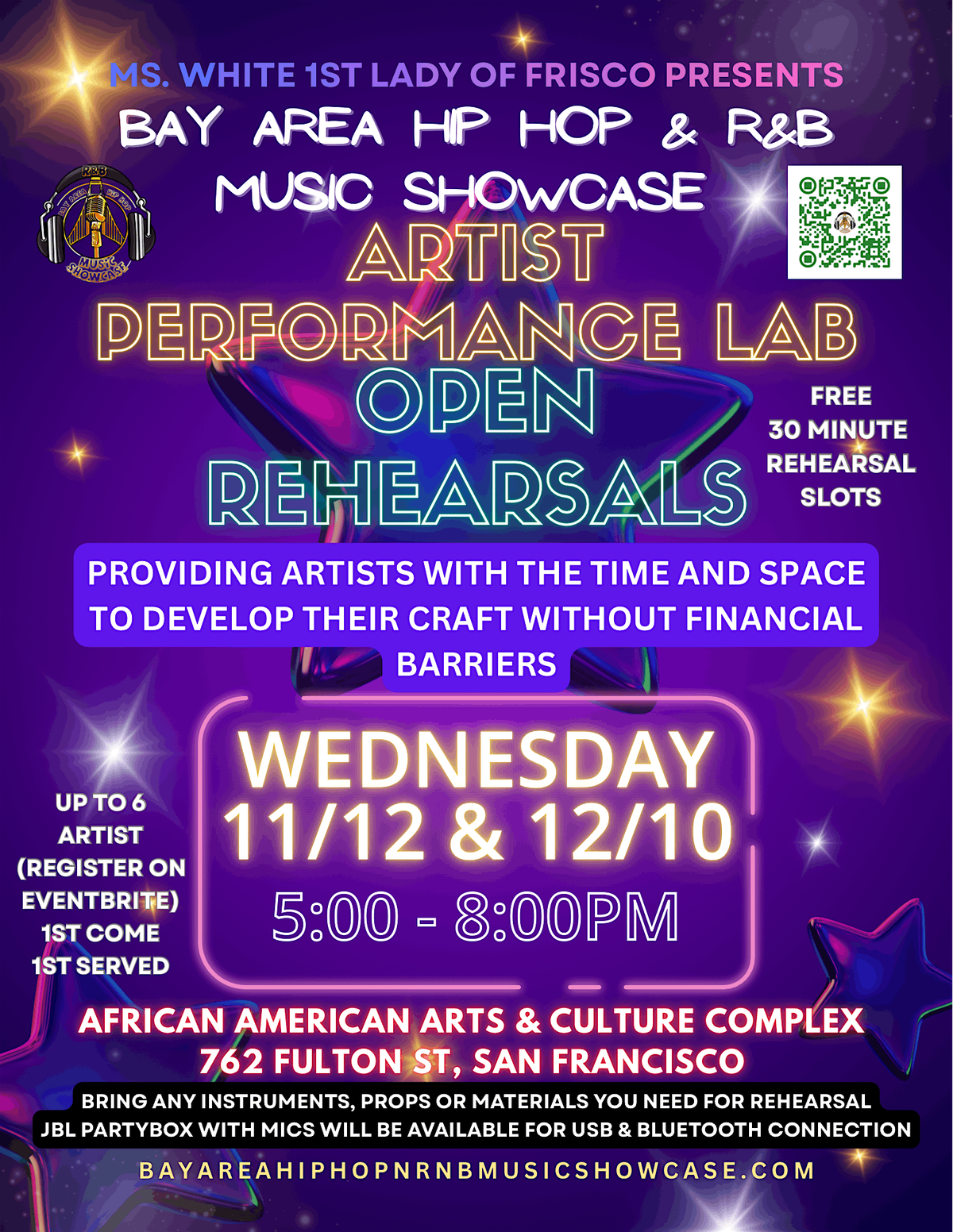 Artist Performance Lab Open Rehearsals | Event in San Francisco | AllEvents