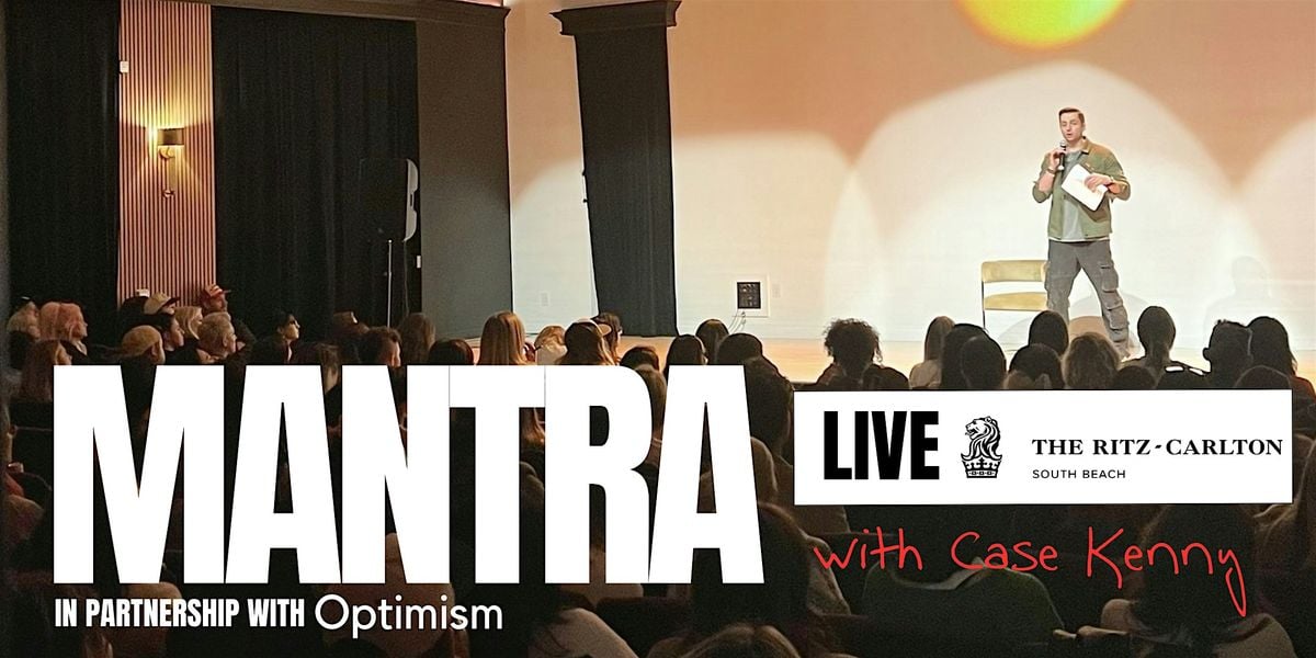 MANTRA with Case Kenny at The Ritz Carlton, South Beach, 14 August | Event in Miami Beach | AllEvents