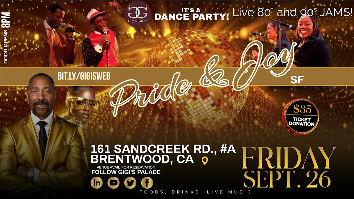 Pride & Joy SF Dance Party, 26 September | Event in Brentwood | AllEvents