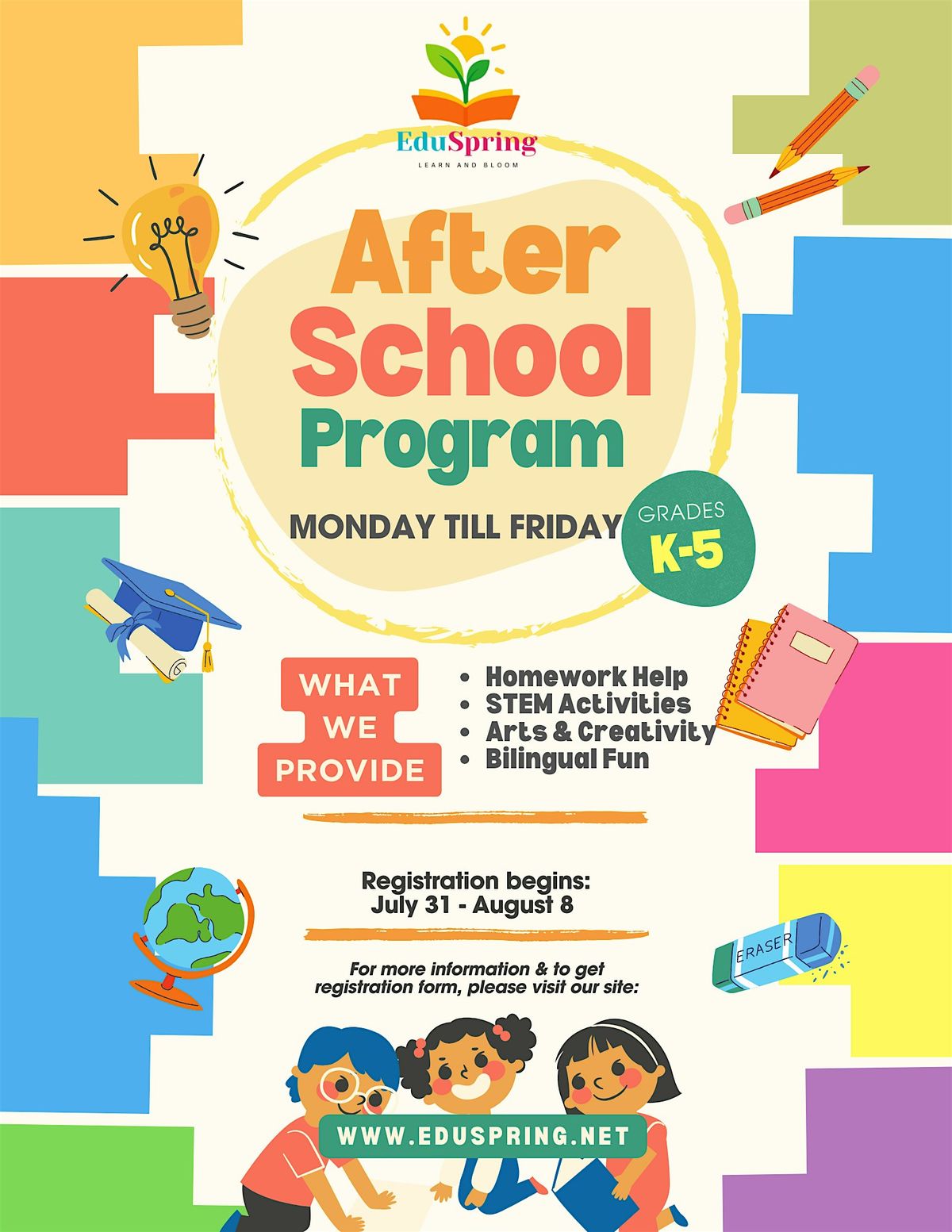 EduSpring After School Program Open House, 9 August | Event in Plano | AllEvents
