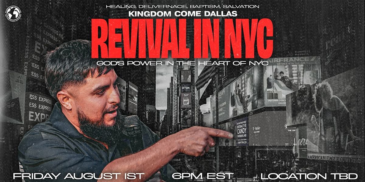 Revival In NYC, 1 August | Event in New York | AllEvents