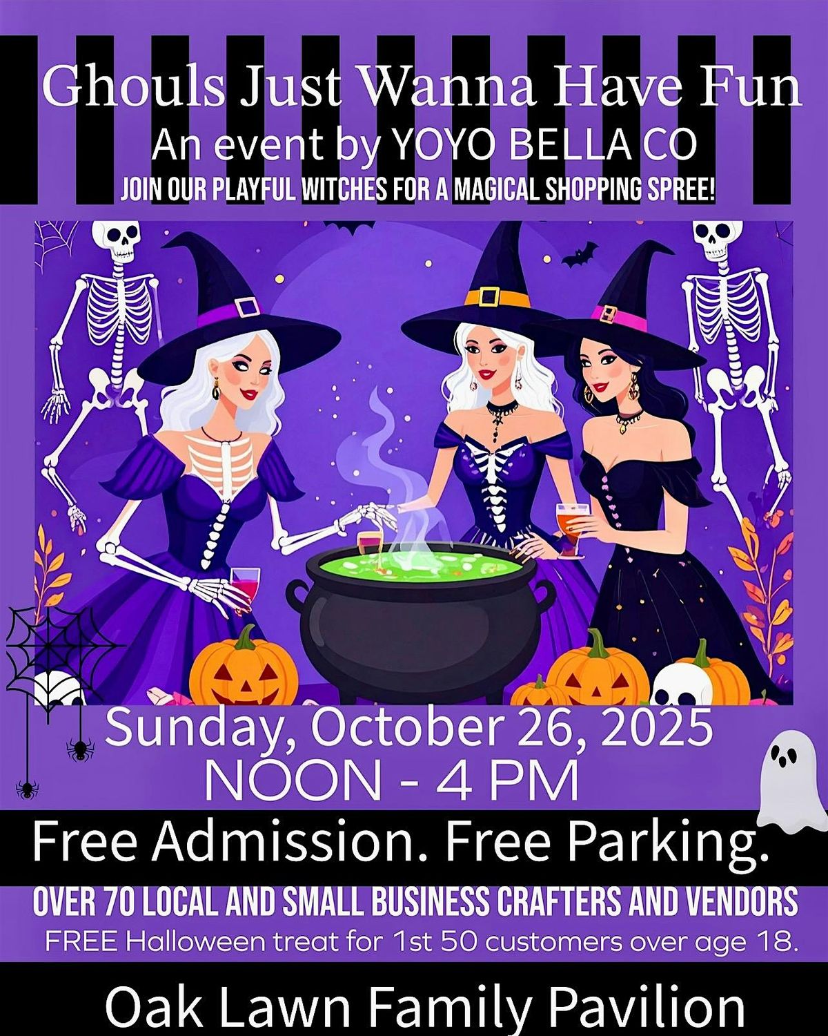 Ghouls Just Wanna Have Fun Craft & Vendor Event, 26 October | Event in Oak Lawn | AllEvents