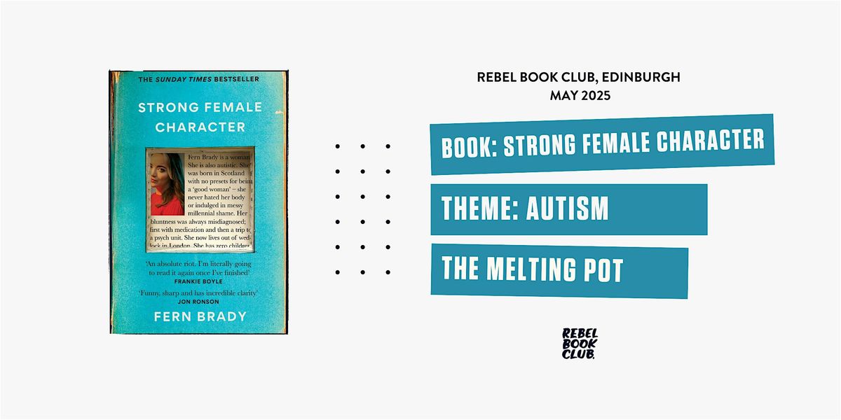 Rebel Book Club Edinburgh x Autism, 27 May | Event in Edinburgh | AllEvents