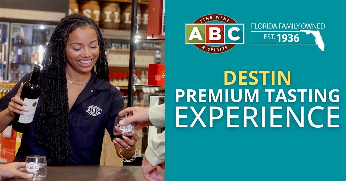 Premium Tasting Experience at ABC Destin, 10 September | Event in Destin | AllEvents