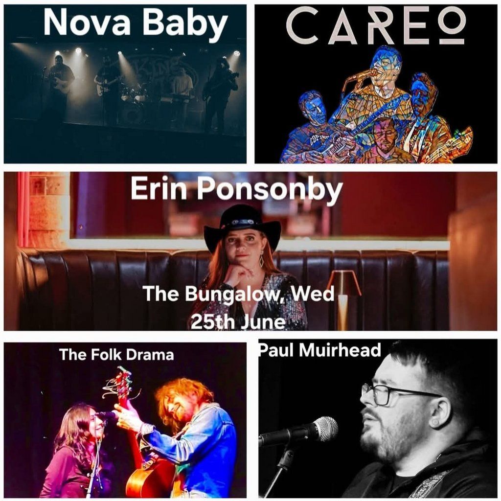 Nova Baby Presents..Live At The Bungalow, 25 June | Event in Paisley | AllEvents