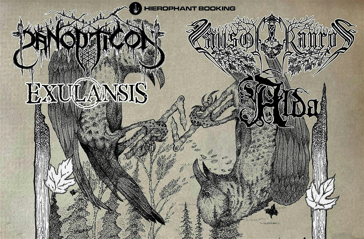 10 Year Anniversary Show w/ Panopticon, Falls of Rauros, Alda & Exulansis, 26 October | Event in Stevenson