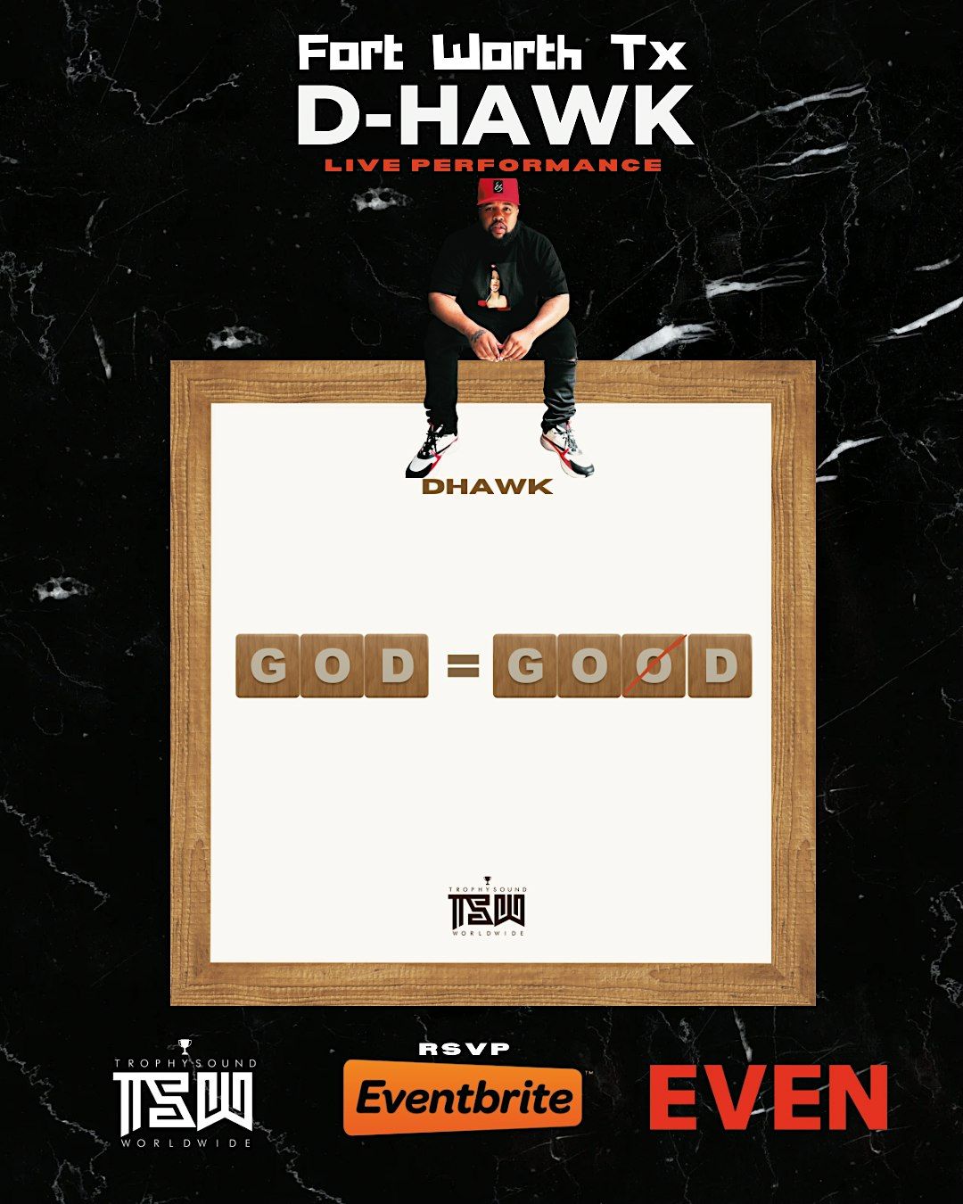 Amplify U Livex D-Hawk PresentGod= Good:EP Release Party / Live Performance, 6 December | Event in Fort Worth