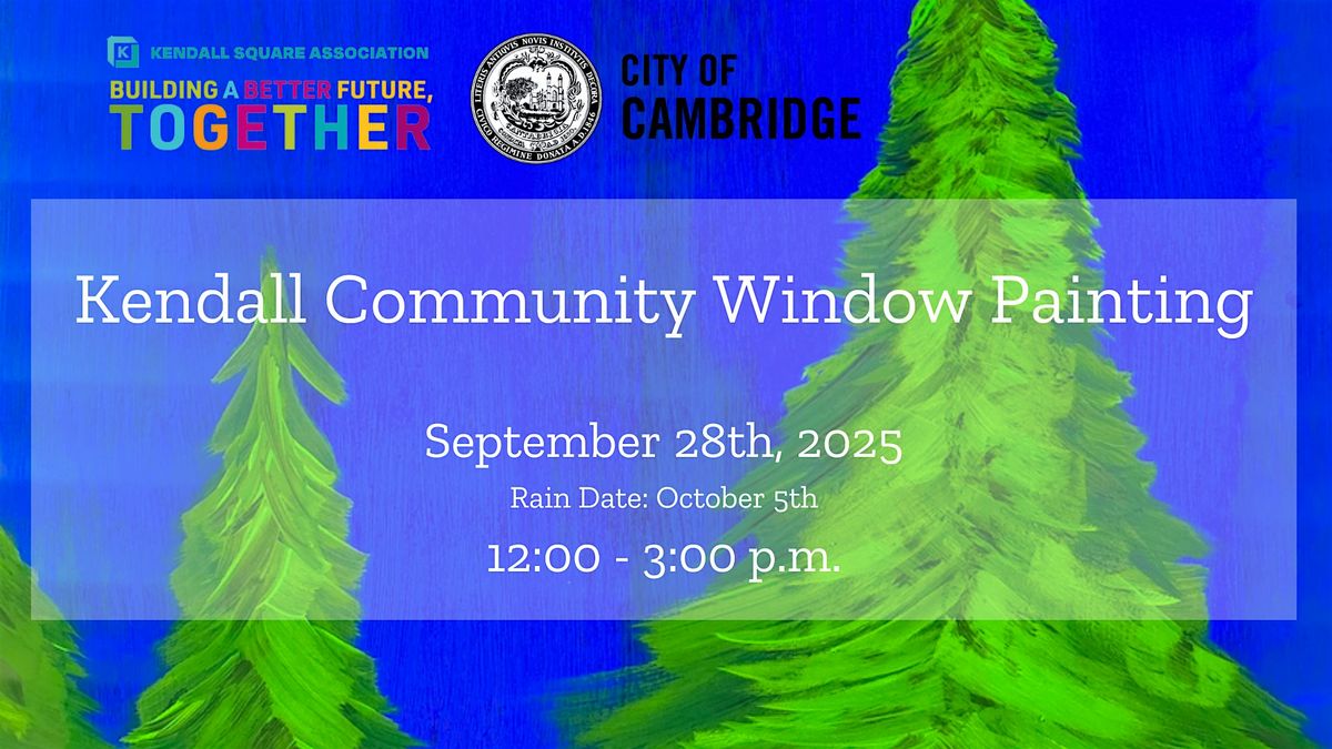 Kendall Community Window Painting, 28 September | Event in Cambridge | AllEvents