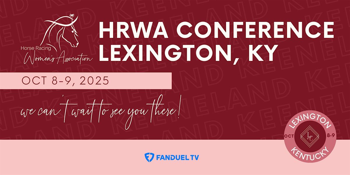 2025 Horse Racing Women's Association Conference, 8 October | Event in Lexington | AllEvents