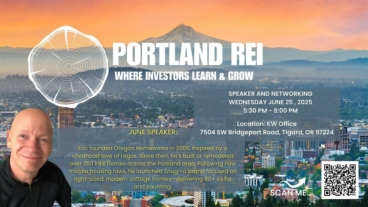 Portland REI June Meetup: Eric Thompson, 25 June | Event in Portland | AllEvents