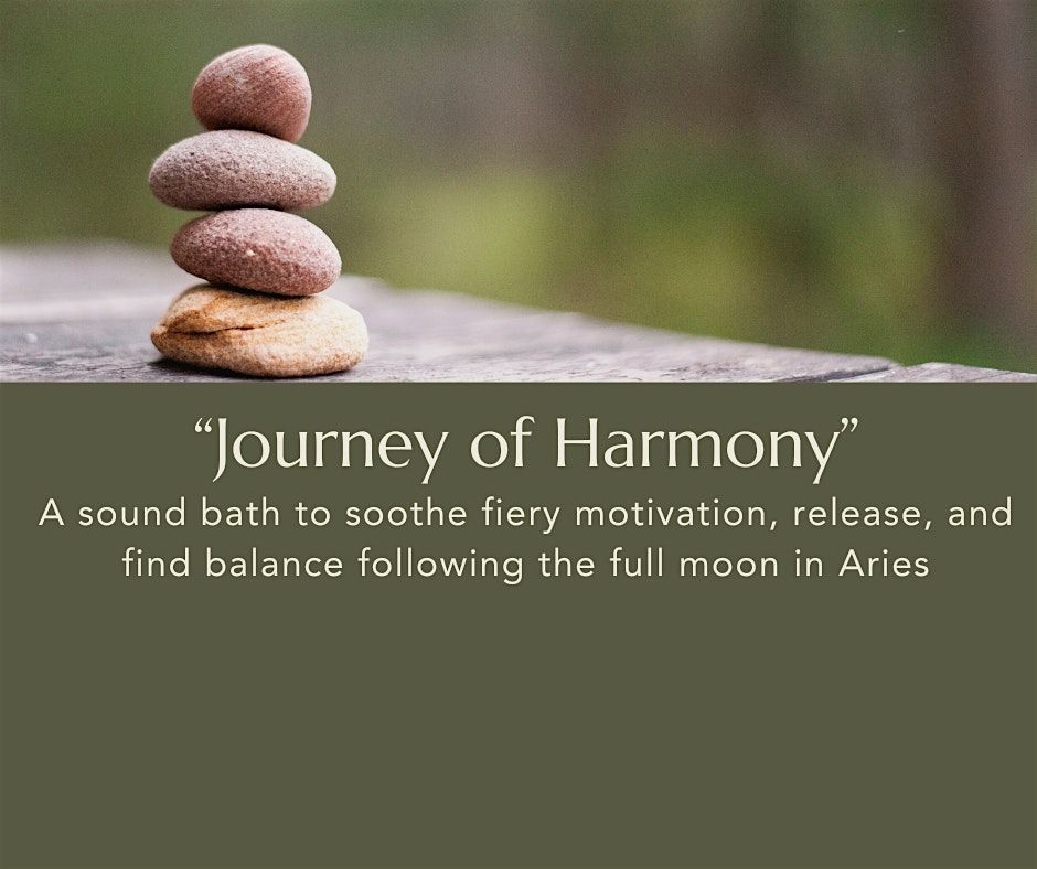 Journey of `Harmony - A gentle sound bath to soothe full moon emotions, 19 October | Event in Chichester | AllEvents