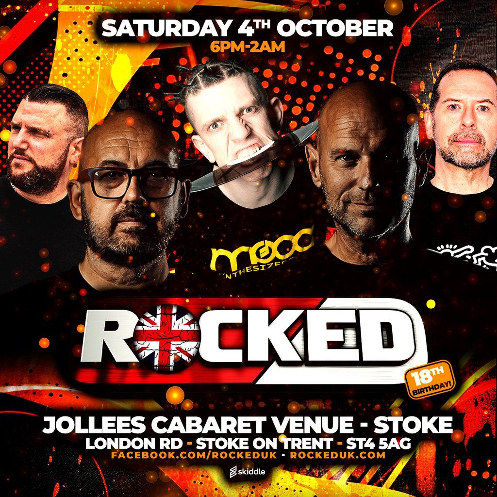 Rocked returns - The big night out, 4 October | Event in Stoke On Trent | AllEvents