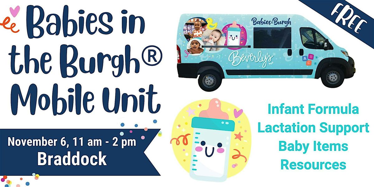 Babies in the Burgh Mobile Unit Stop - Braddock, 6 November | Event in Braddock | AllEvents