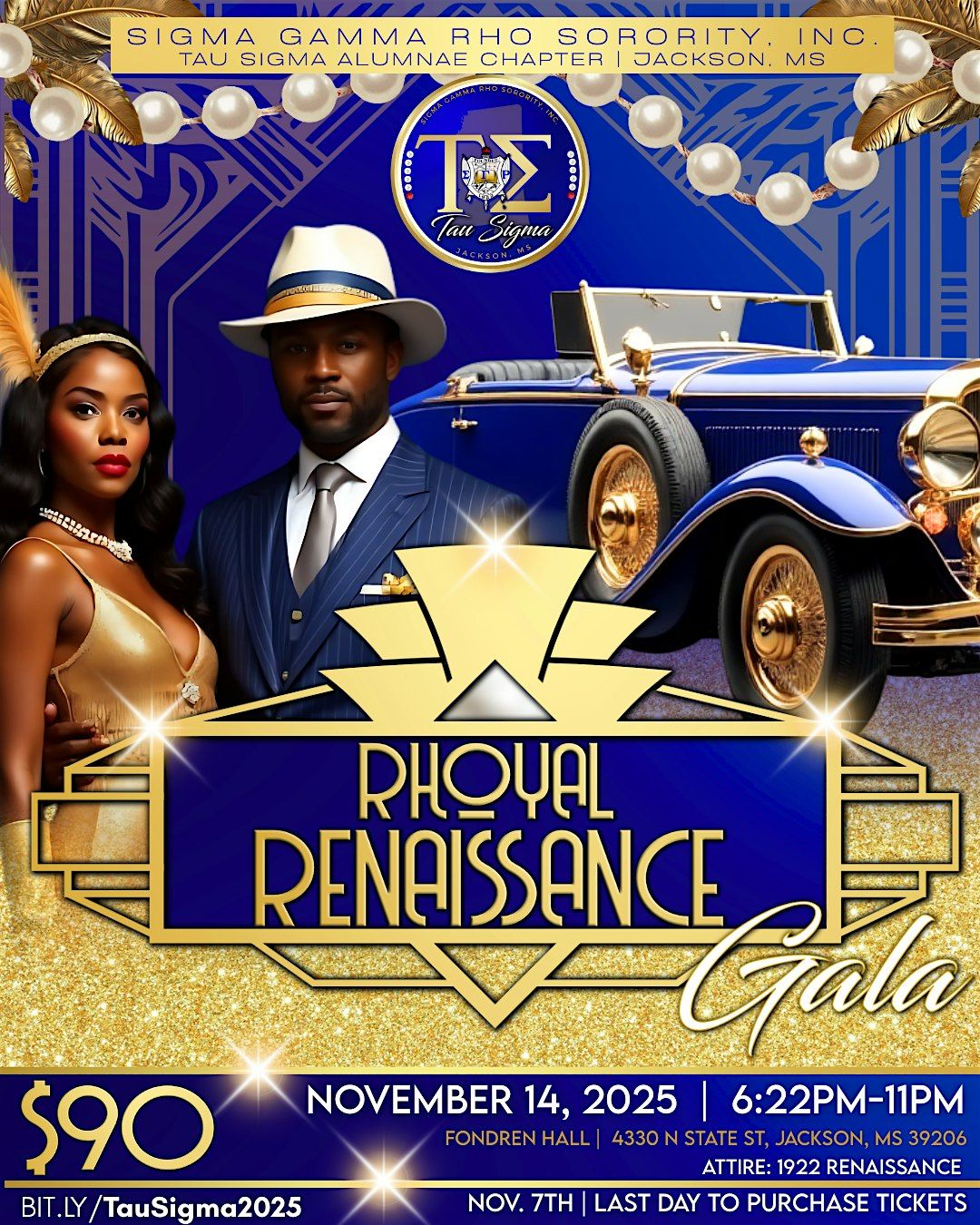 RHOYAL RENAISSANCE GALA, 14 November | Event in Jackson | AllEvents