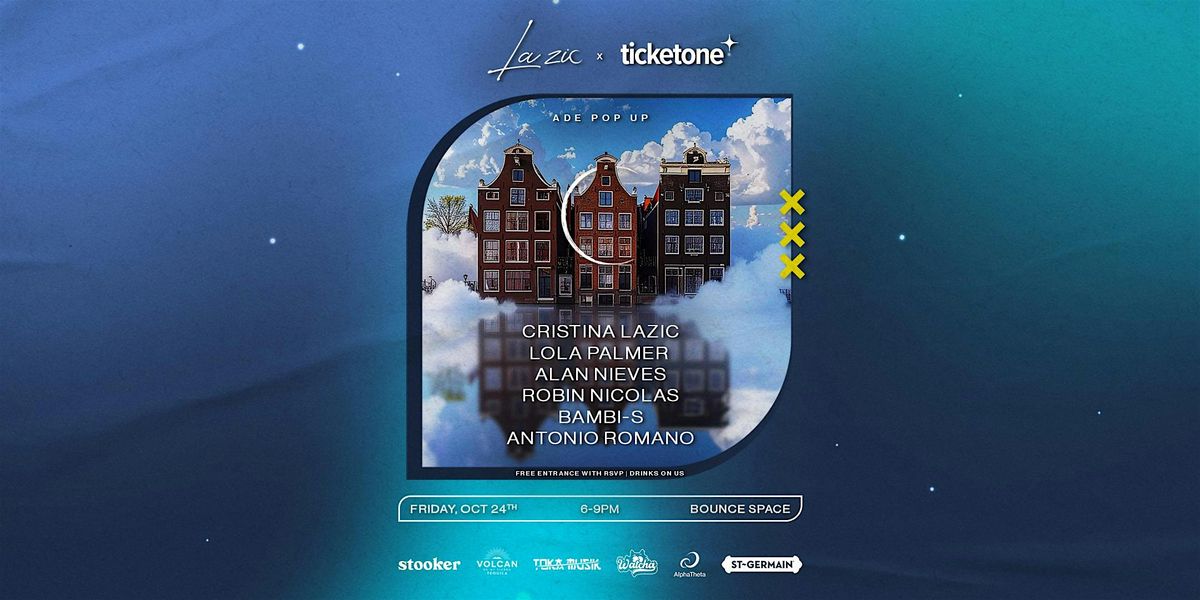 La Zic x TicketOne ADE pop up, 24 October | Event in Amsterdam | AllEvents