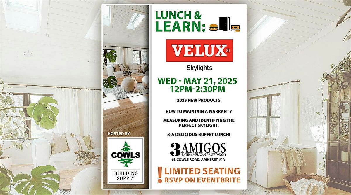 LUNCH & LEARN: Finding the Perfect Skylight | Event in Amherst | AllEvents