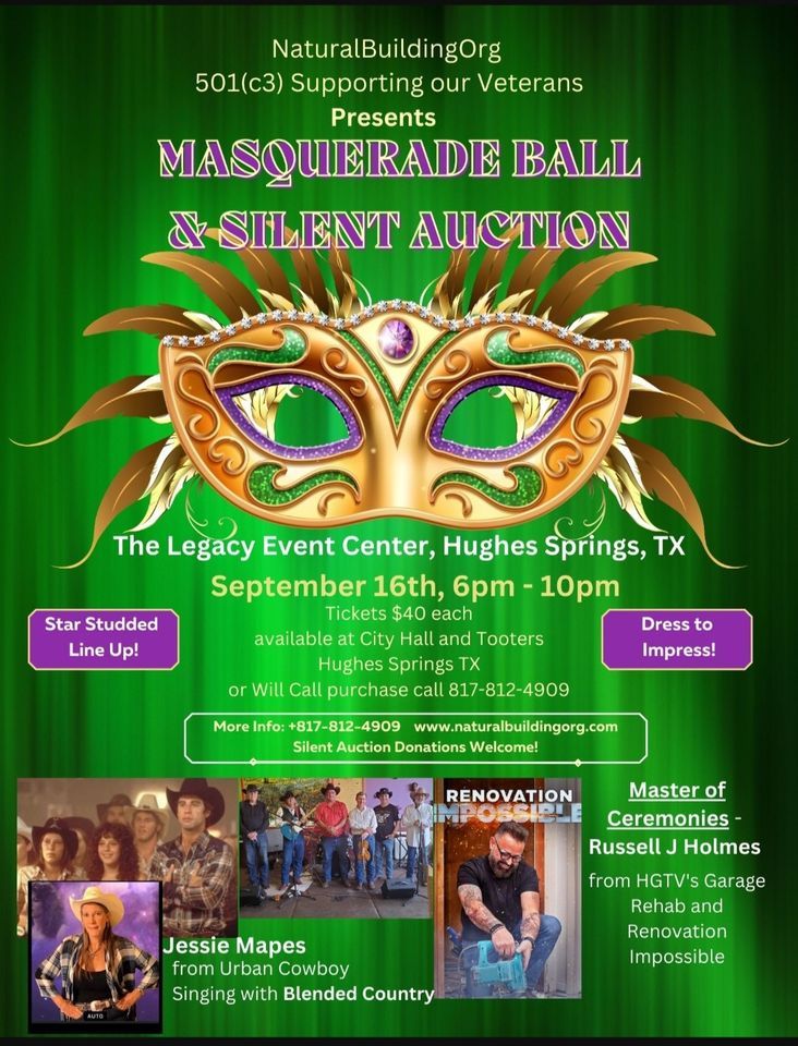 Masquerade Ball Fundraiser , The Legacy Event Center, Hughes Springs