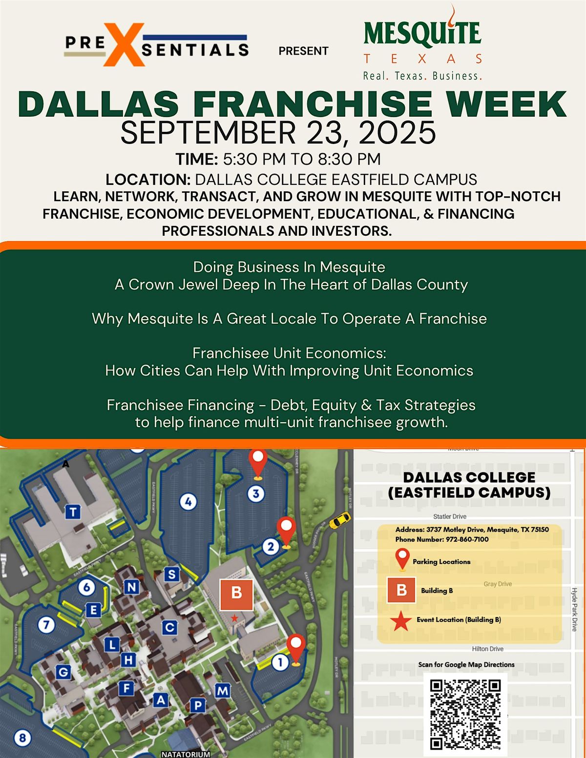 Dallas Franchise Week, 23 September | Event in Mesquite | AllEvents