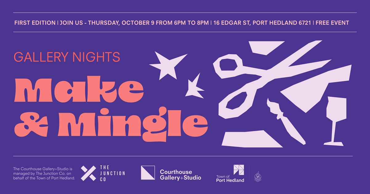 Make & Mingle, 9 October | Event in Port Hedland | AllEvents