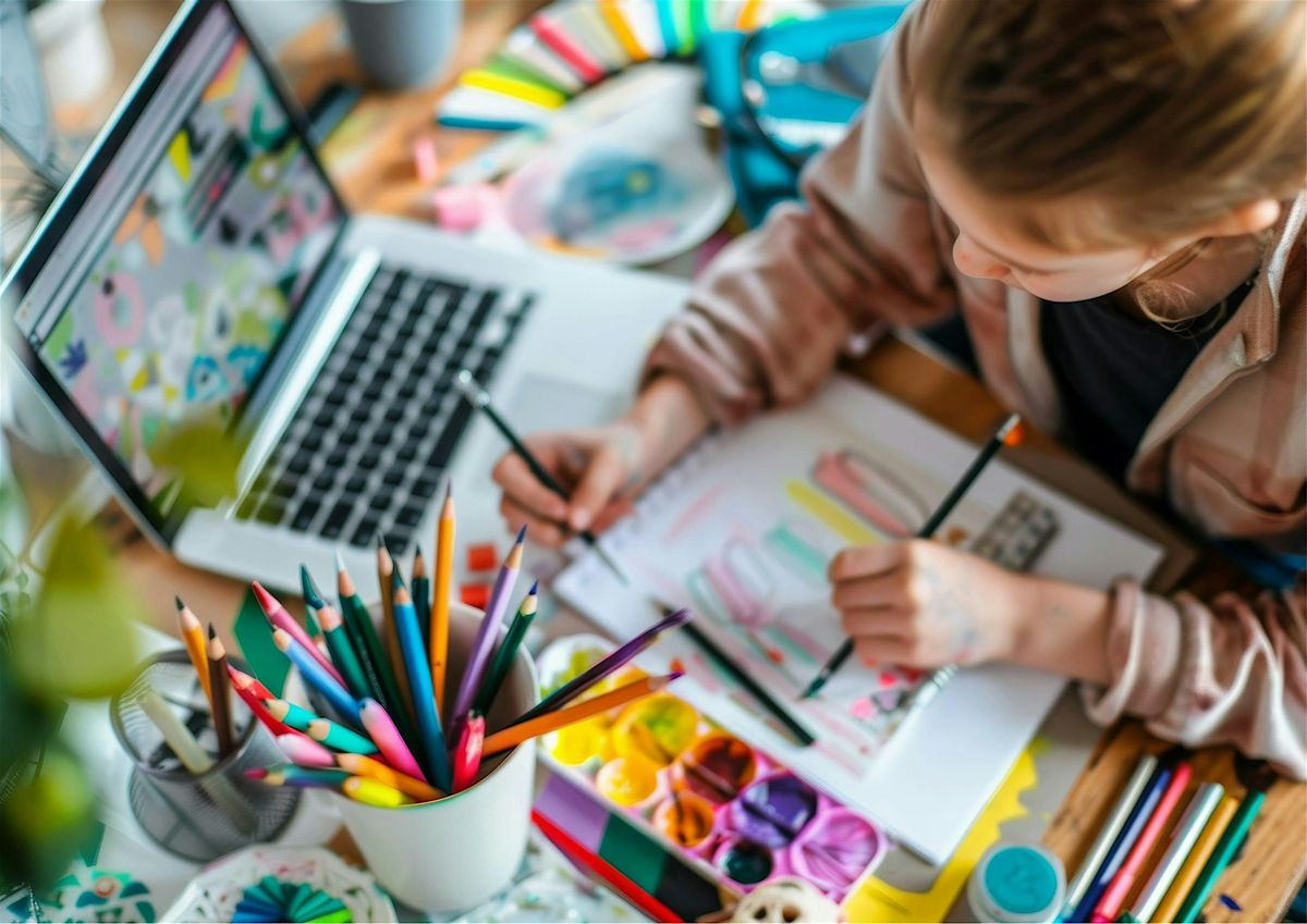 Master Art Class for Kids  - Painting and 3D design (Ages 5- 15), 12 August | Event in Jersey City | AllEvents