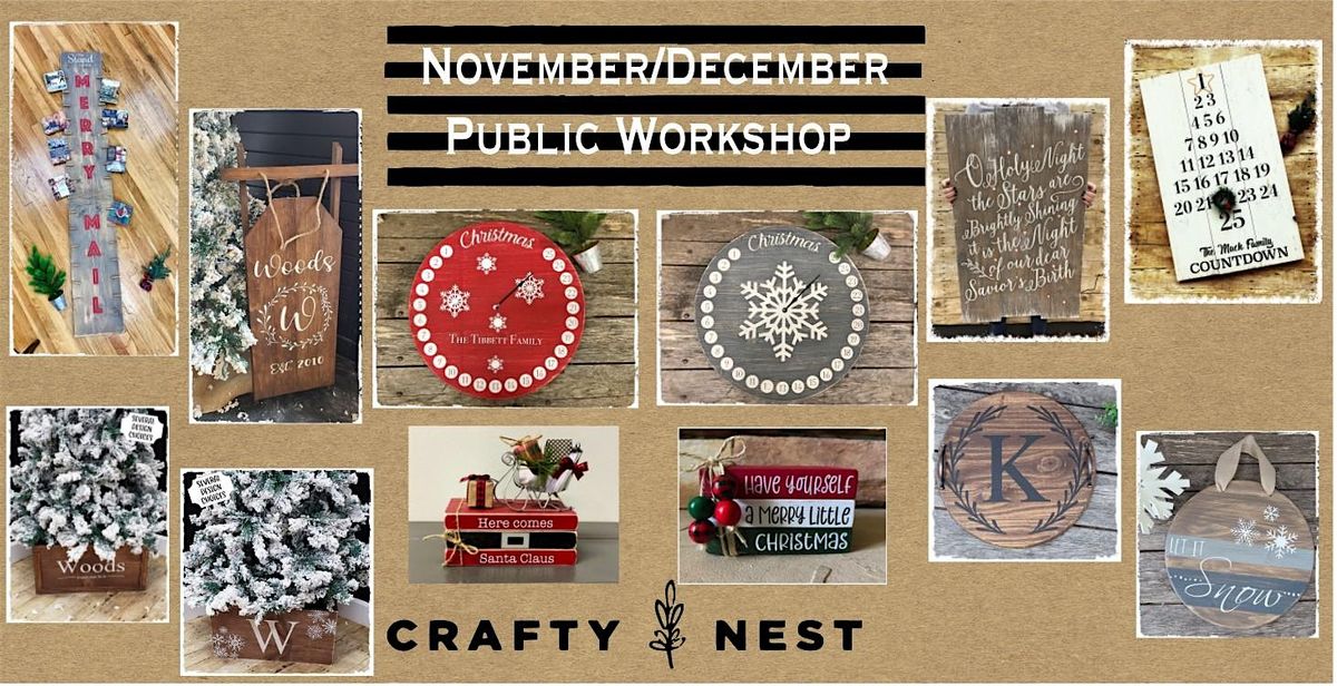 December 13th Public Night at The Crafty Nest, 13 December | Event in Whitinsville | AllEvents
