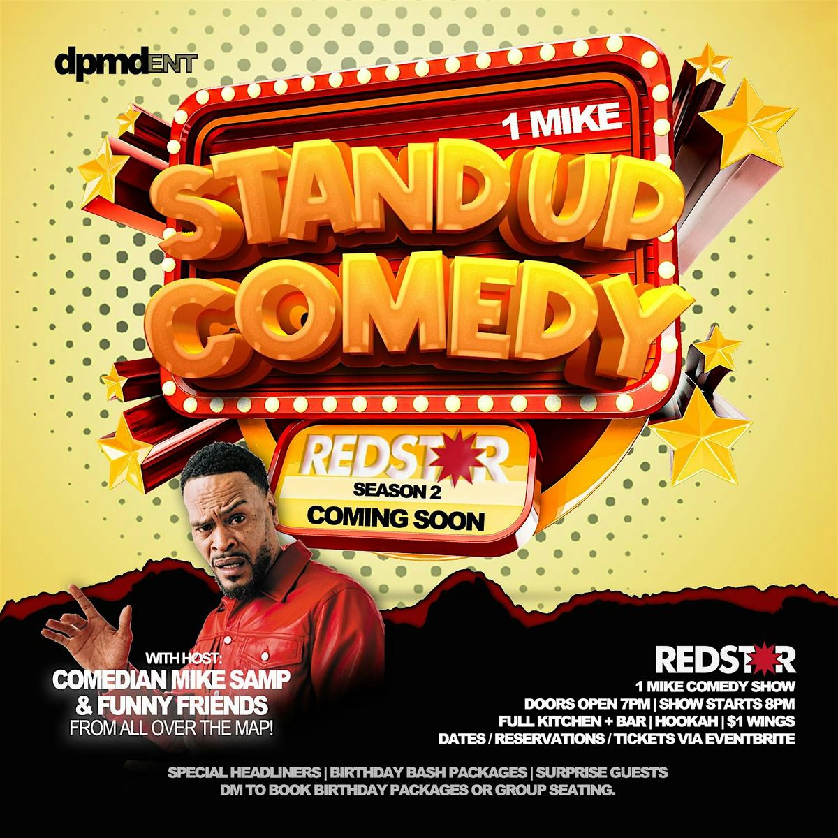 1 Mike Comedy Show at Redstar, 21 September | Event in Matteson | AllEvents