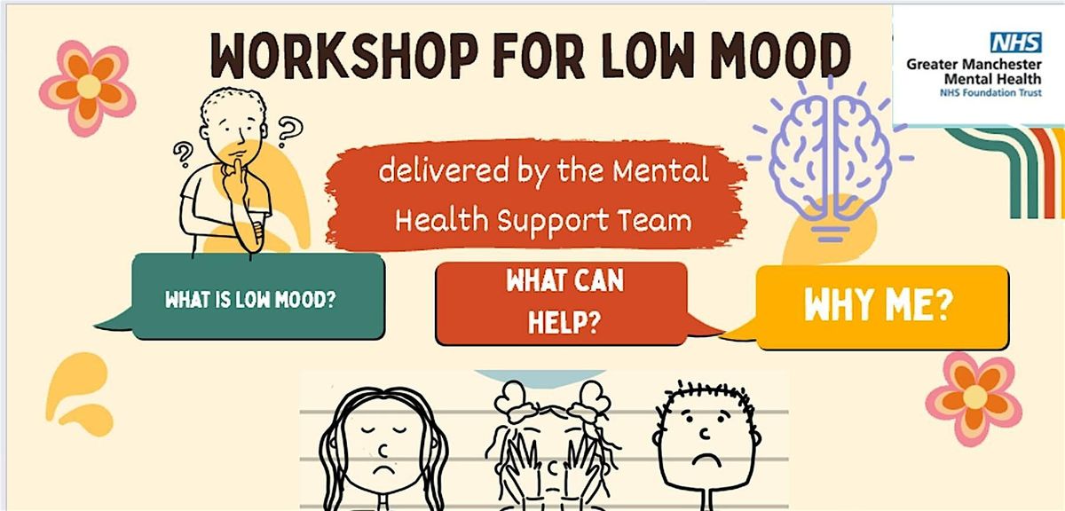 Understanding low mood - Hindley 1, 27 May | Event in Hindley | AllEvents