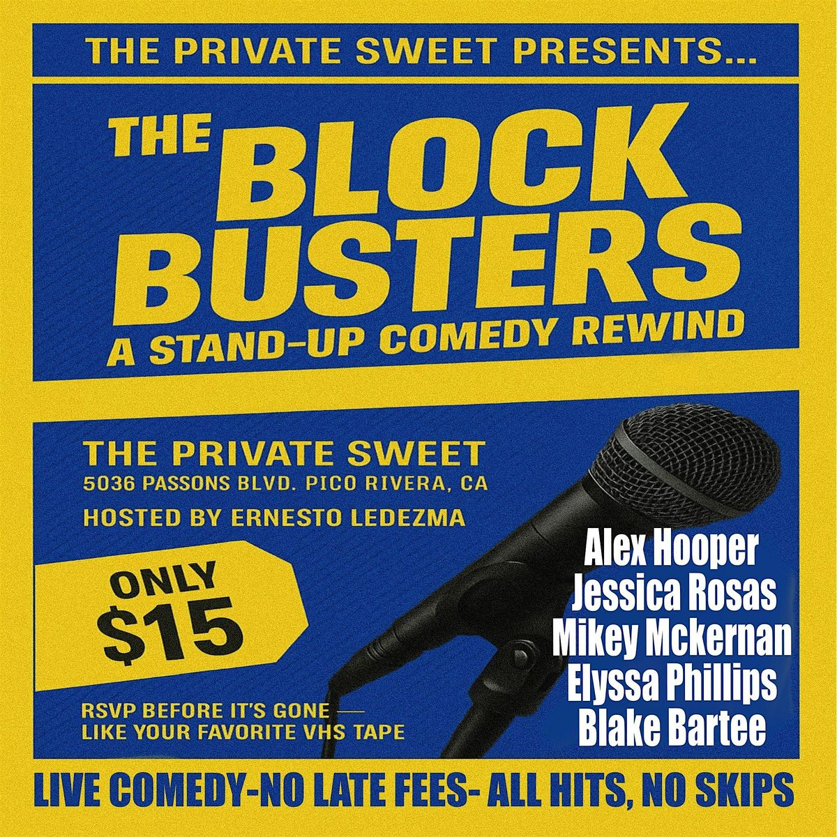 The Blockbusters, 10 October | Event in Pico Rivera | AllEvents