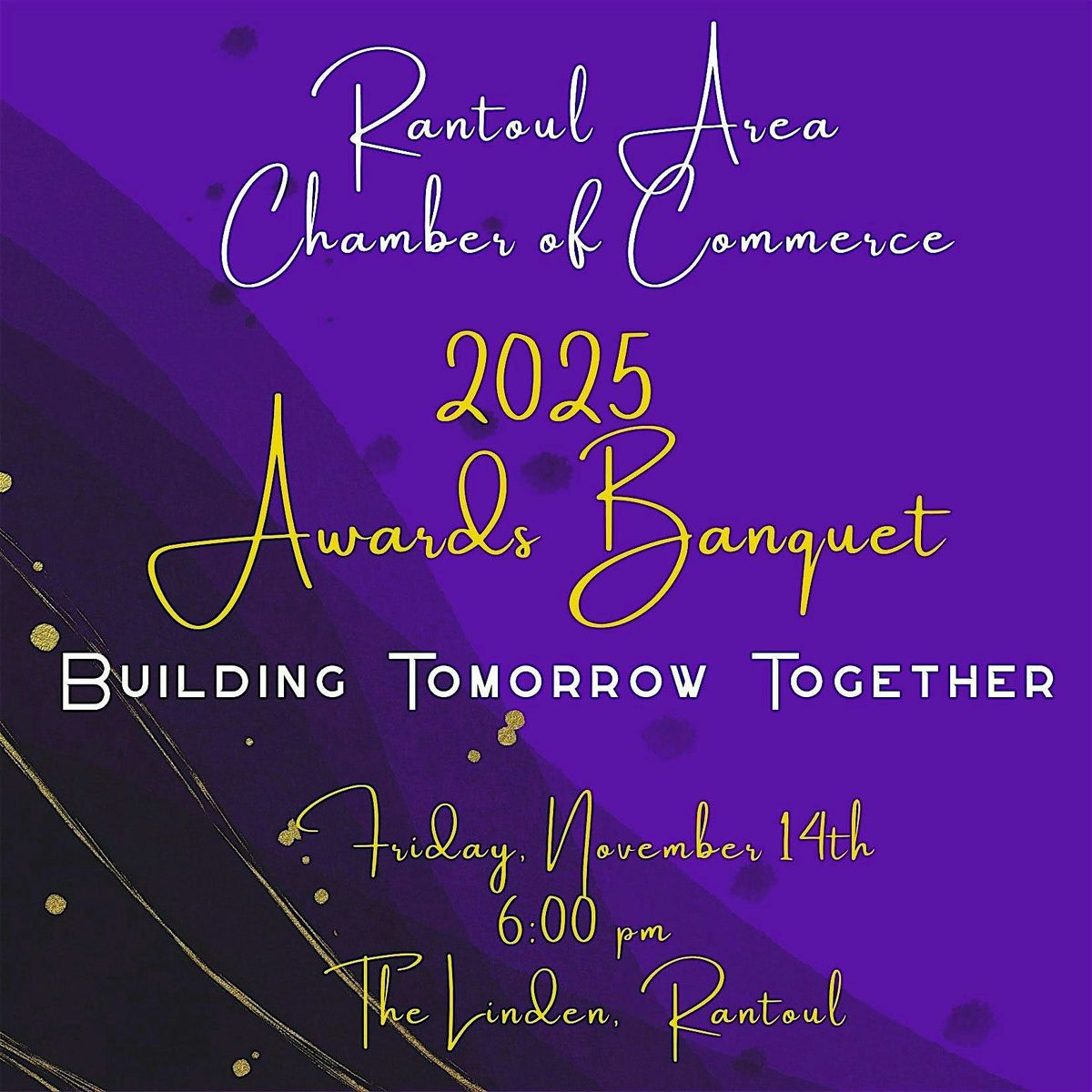 2025 RACC Awards Banquet - Building Tomorrow Together, 14 November | Event in Rantoul | AllEvents