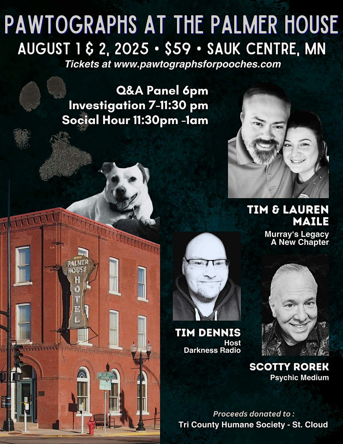 Pawtographs At Palmer House, 1 August | Event in Sauk Centre | AllEvents