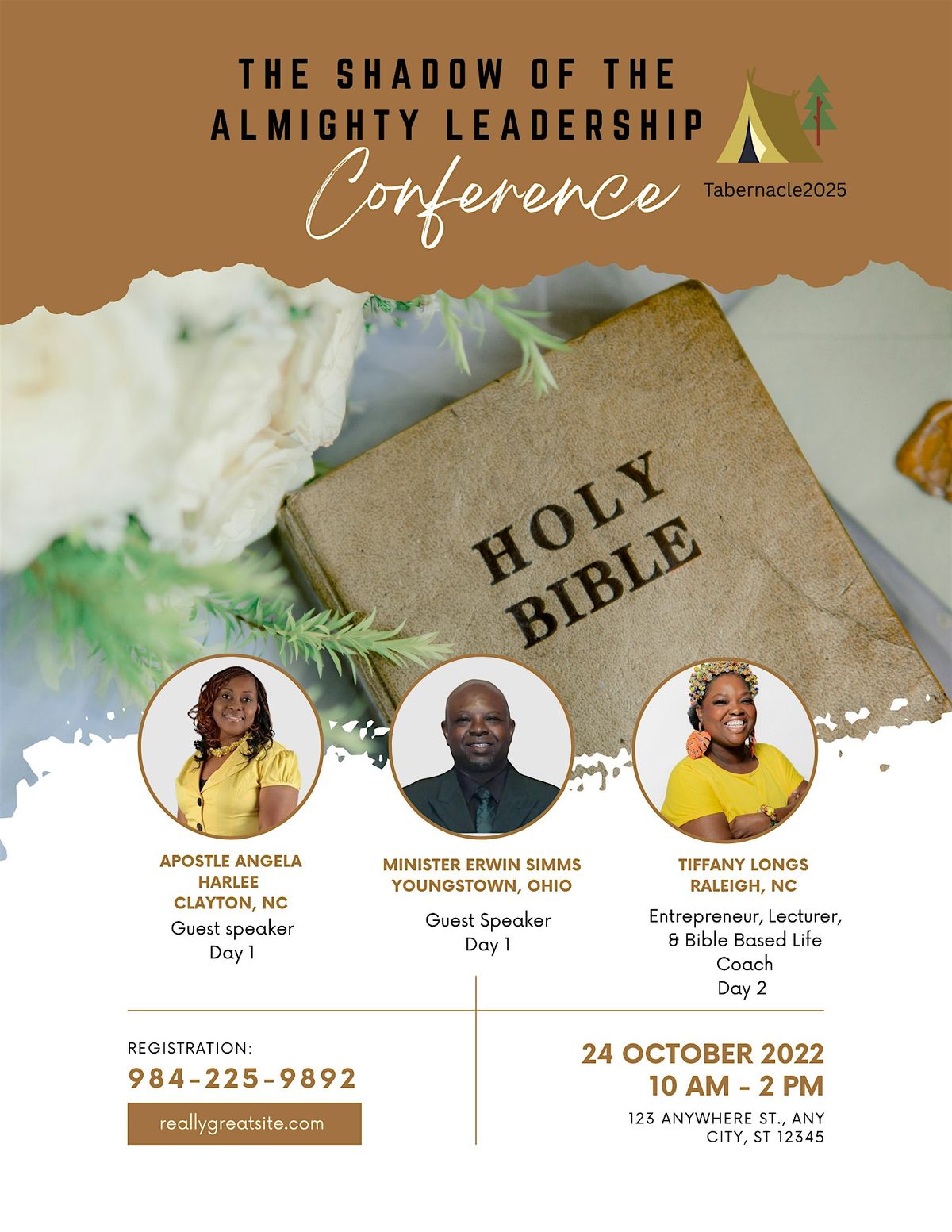 The Shadow of the Almighty Leadership Conference Tabernacle 2025, 24 October | Event in Kingston | AllEvents